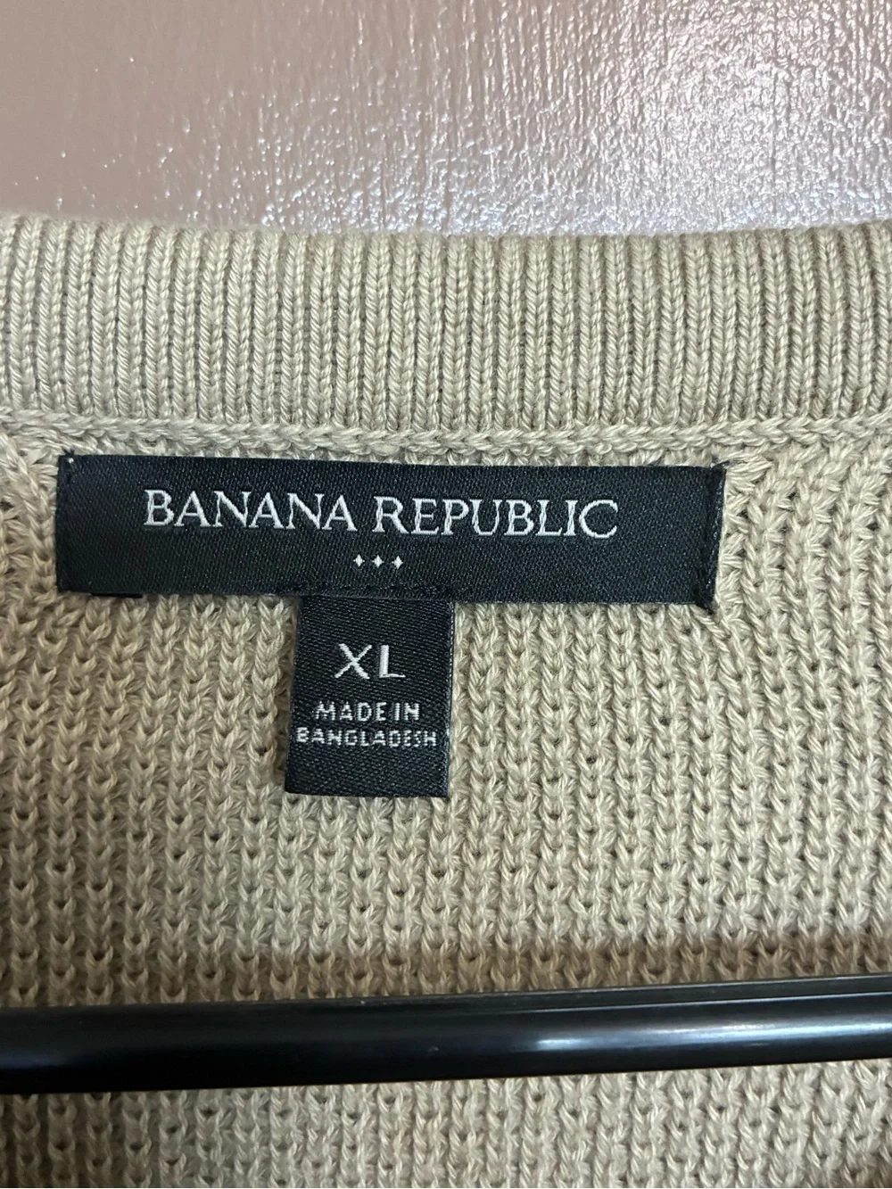 Banana Republic Men’s Crewneck Sweater - Light Tan
